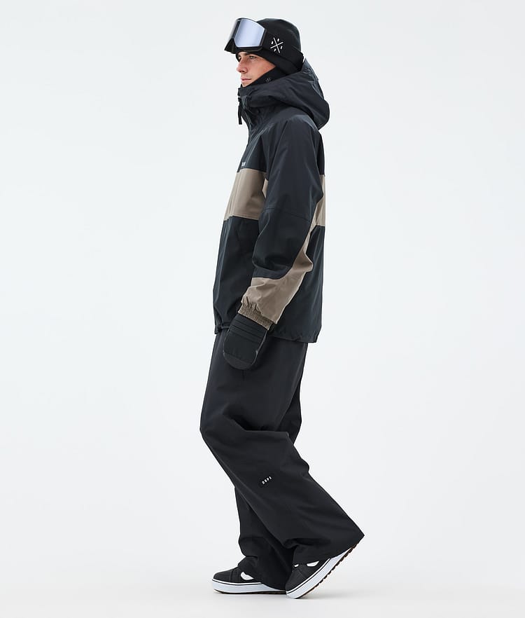 Spartan Chaqueta Snowboard Hombre Stripe Black/Walnut, Imagen 3 de 8