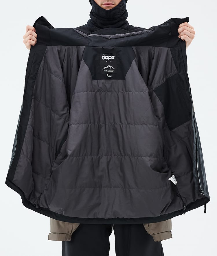 Spartan Chaqueta Snowboard Hombre Stripe Black/Walnut, Imagen 8 de 8