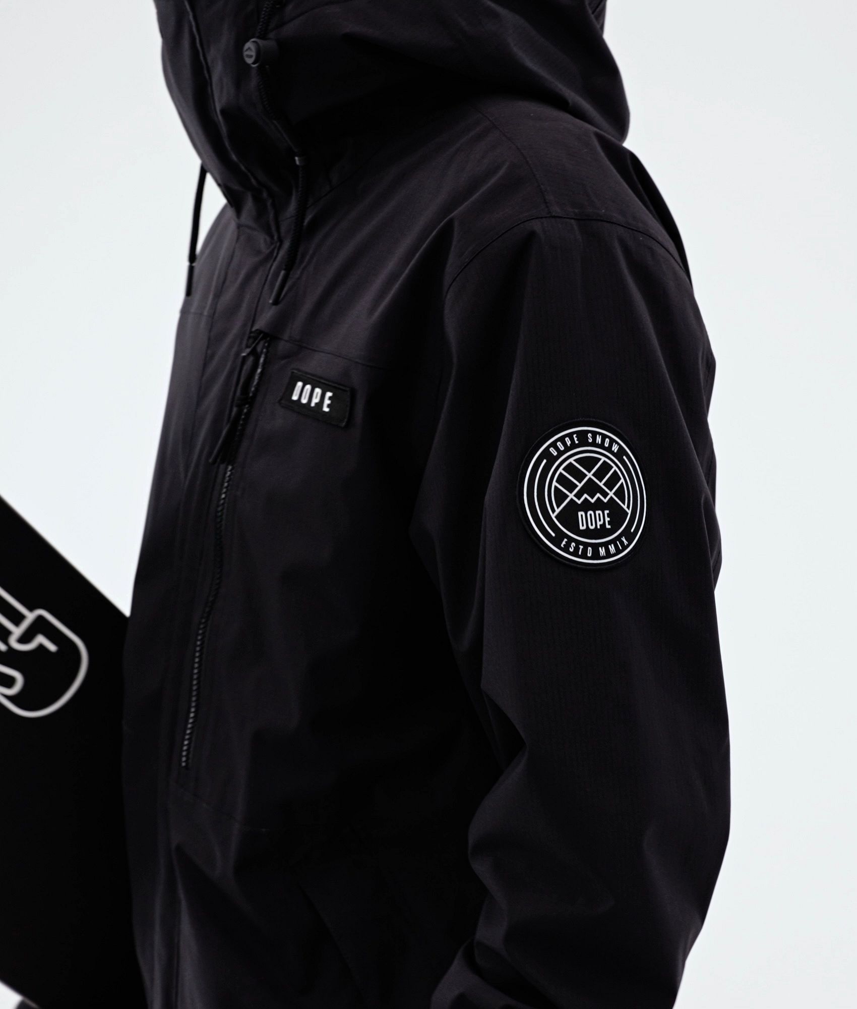 Dope Blizzard Full Zip Snowboard Jacket Men Black | Dopesnow.com