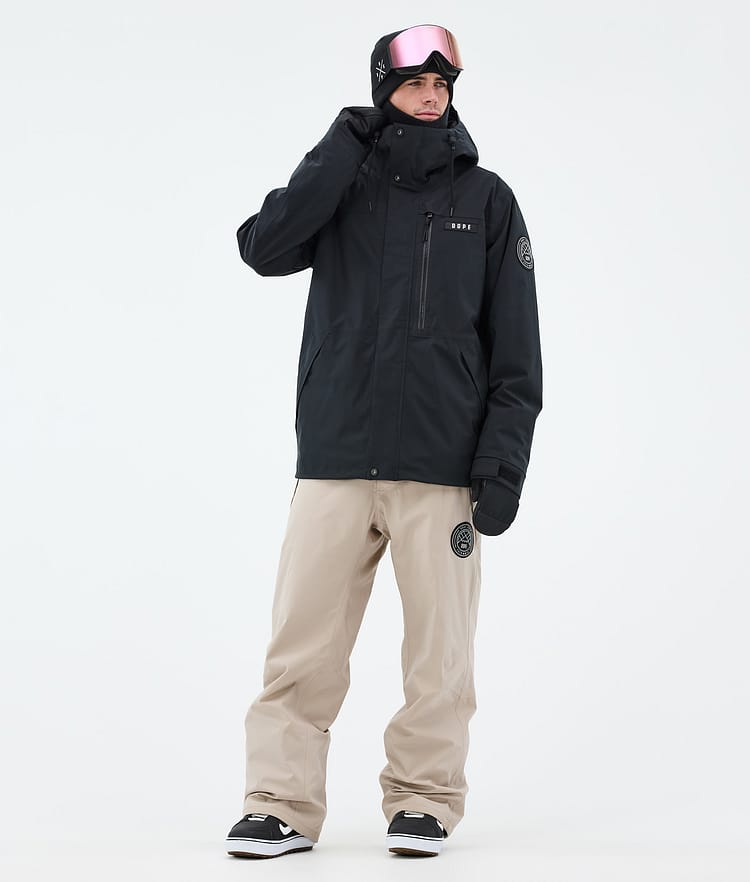 Blizzard Full Zip Snowboard Jacket Men Black, Image 2 of 9