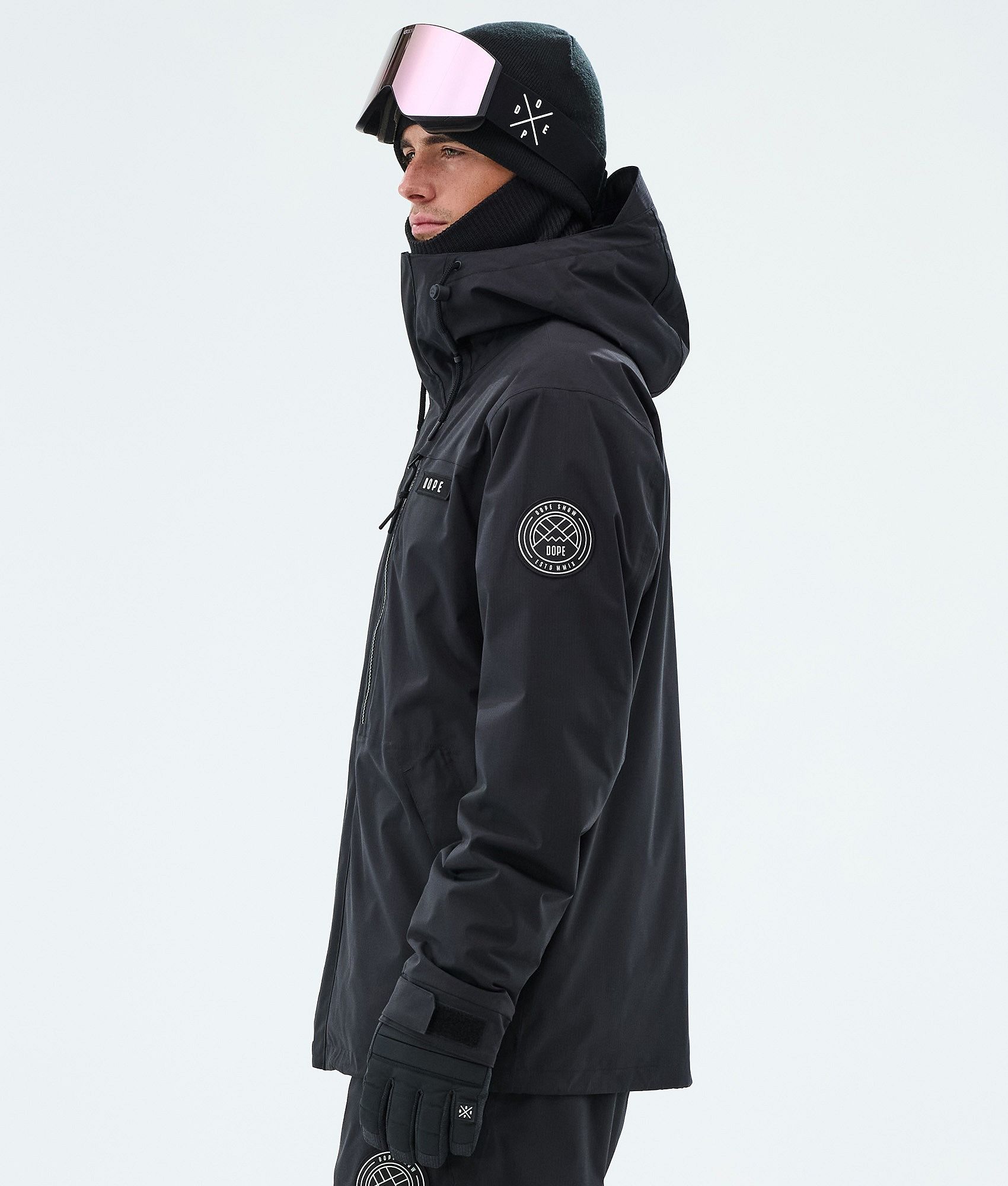 Dope Blizzard Full Zip スノーボードジャケット メンズ Black