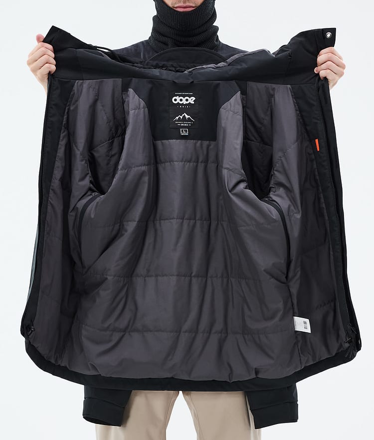 Blizzard Full Zip Ski Jacket Men Black, Image 9 of 9