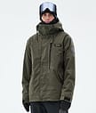 Blizzard Full Zip Ski Jacket Men Olive Green