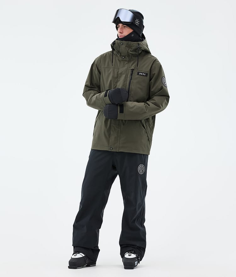 Blizzard Full Zip Ski Jacket Men Olive Green, Image 2 of 9