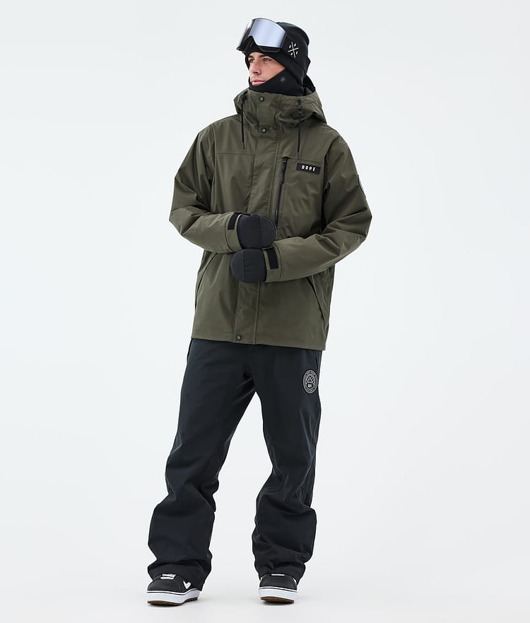Blizzard Full Zip Veste Snowboard Homme Olive Green, Image 2 sur 9