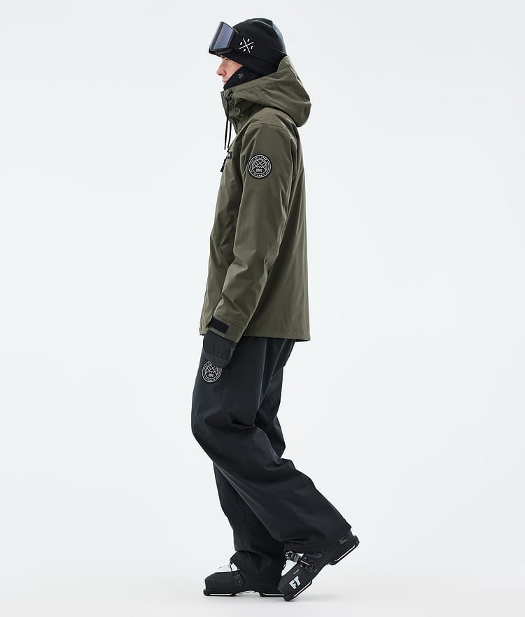 Blizzard Full Zip Ski Jacket Men Olive Green, Image 3 of 9