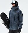 Blizzard Full Zip Snowboard jas Heren Metal Blue