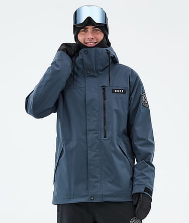 Blizzard Full Zip Snowboard Jacket Metal Blue