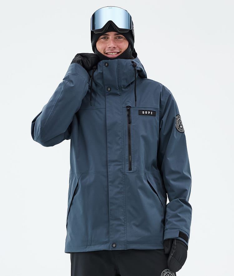 Blizzard Full Zip Ski Jacket Men Metal Blue, Image 1 of 10
