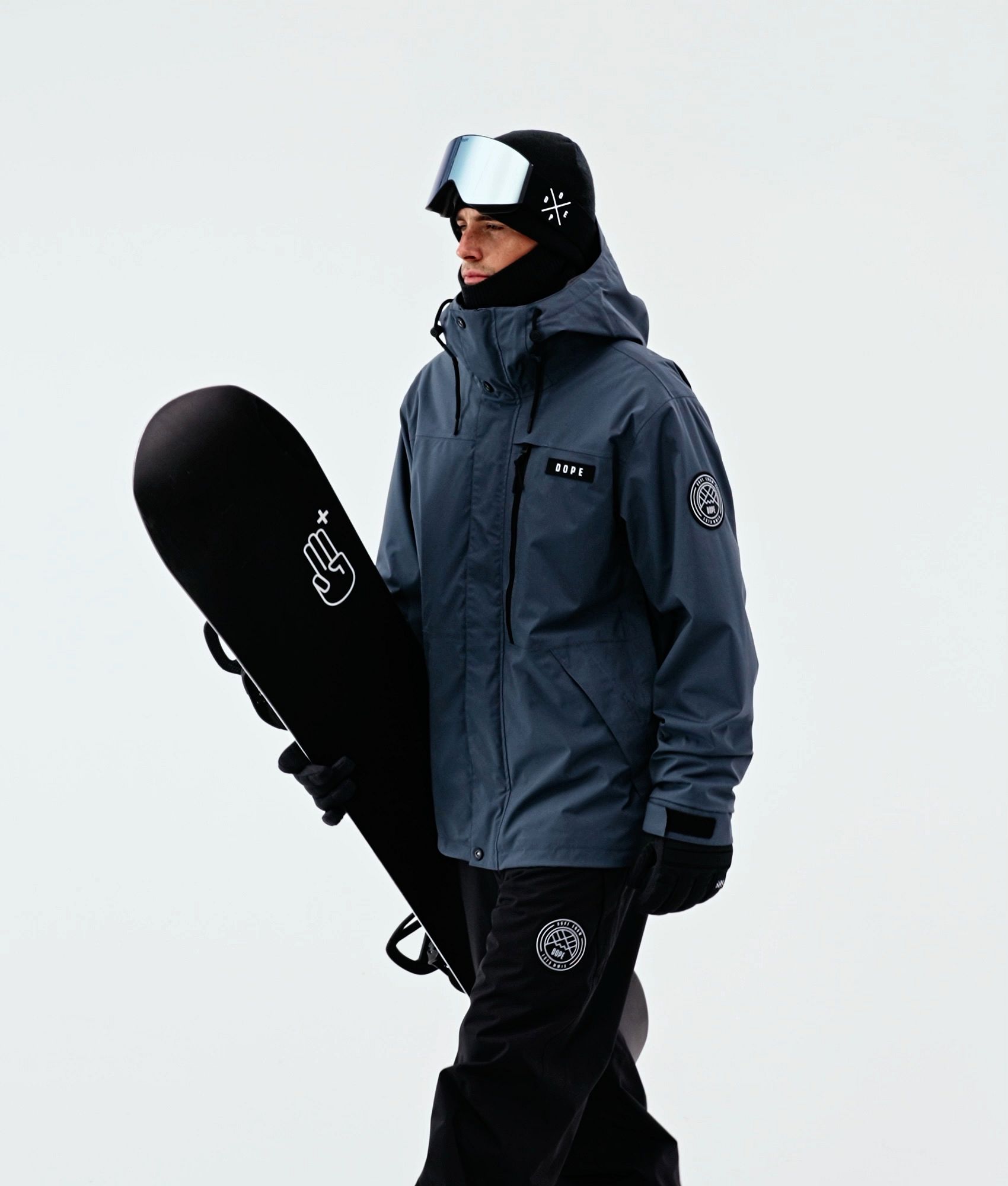 Dope Blizzard Full Zip スノーボードジャケット メンズ Metal Blue