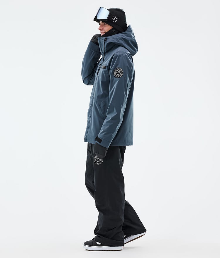 Blizzard Full Zip Snowboard Jacket Men Metal Blue, Image 4 of 10