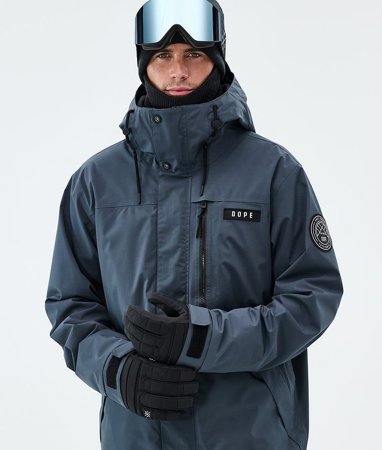 Blizzard Full Zip Snowboard Jacket Men Metal Blue, Image 5 of 10