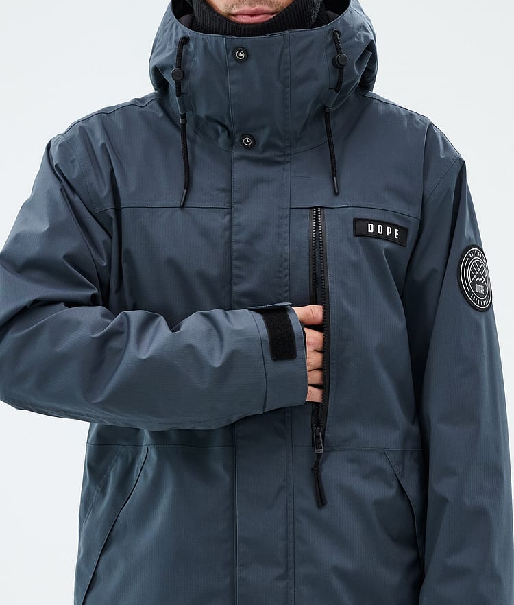 Blizzard Full Zip Skijacke Herren Metal Blue, Image 8 of 9