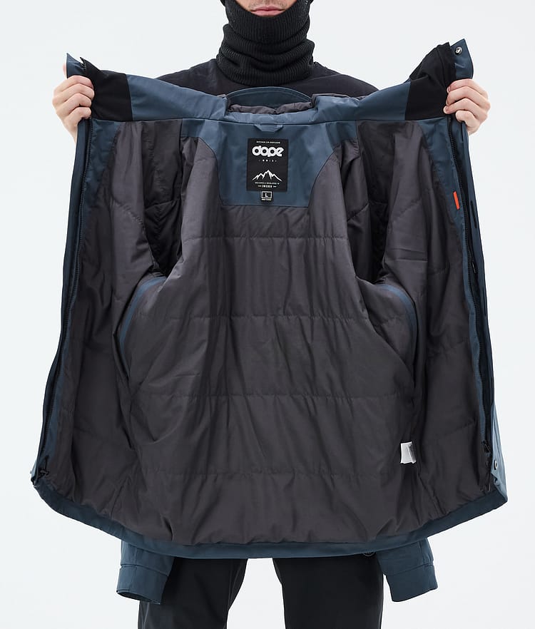 Blizzard Full Zip Snowboard Jacket Men Metal Blue, Image 10 of 10