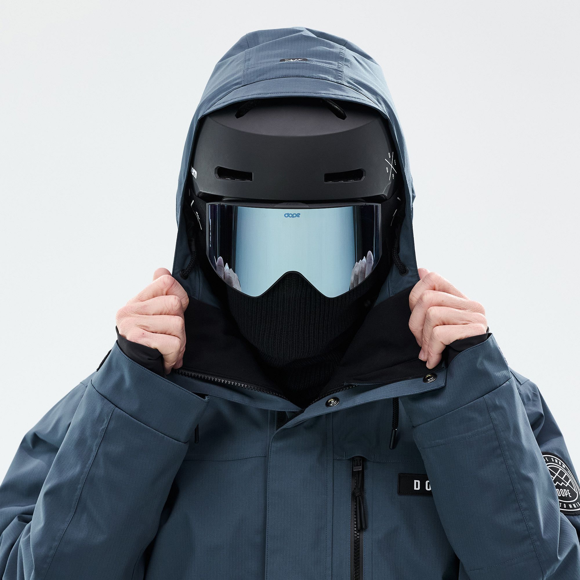 Dope Blizzard Full Zip スノーボードジャケット メンズ Metal Blue