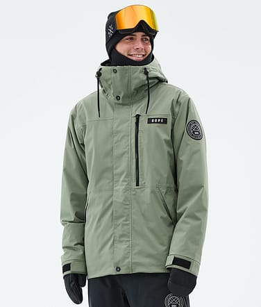 Blizzard Full Zip Ski jas Heren Moss Green