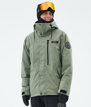 Blizzard Full Zip Ski Jacket Men Moss Green