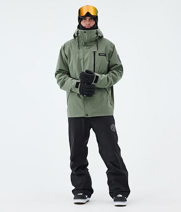 Blizzard Full Zip Outfit de Snowboard Hombre Moss Green/Black