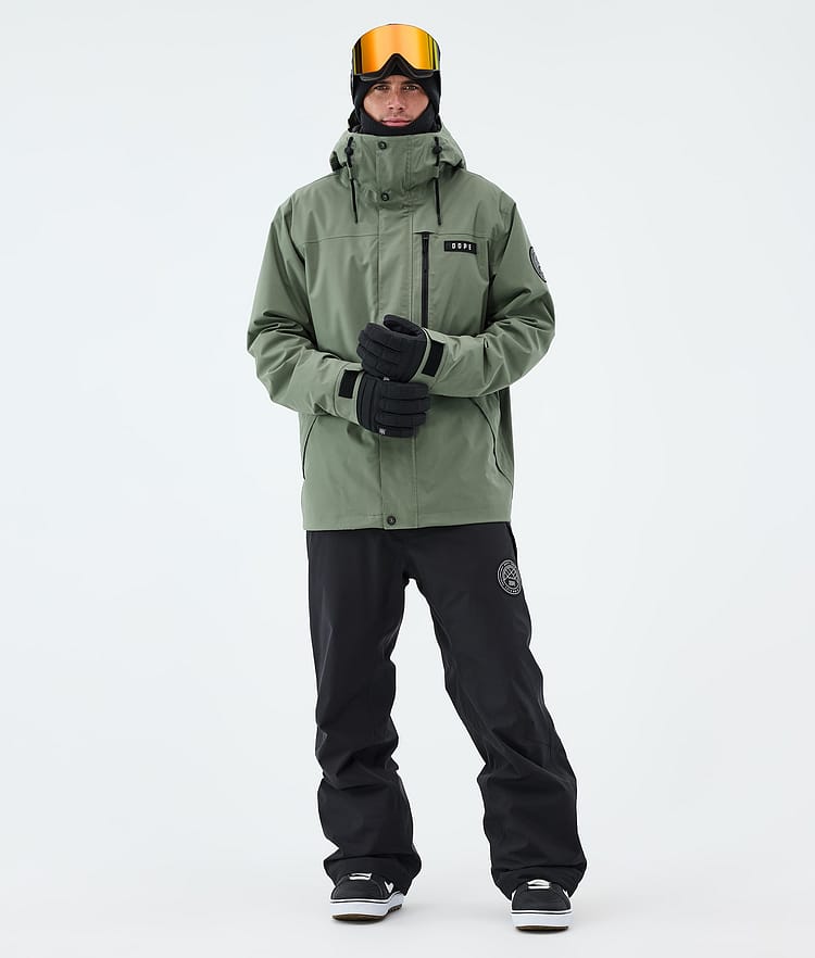 Blizzard Full Zip Snowboardjacka Herr Moss Green, Image 2 of 9