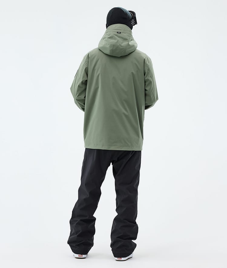Blizzard Full Zip Snowboardjacka Herr Moss Green, Image 3 of 9