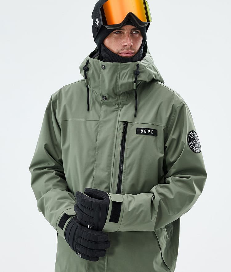 Blizzard Full Zip Ski Jacket Men Moss Green, Image 4 of 9