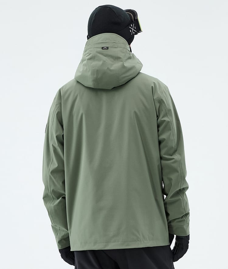 Blizzard Full Zip Snowboardjacka Herr Moss Green, Image 6 of 9