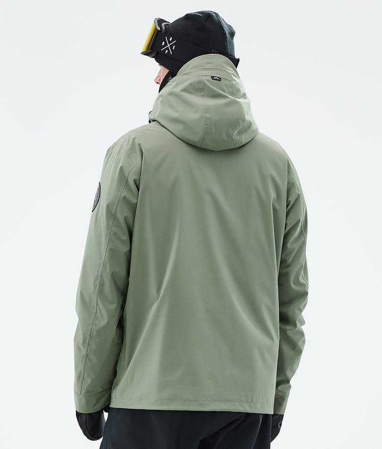 Blizzard Full Zip Snowboard Jacket Men Moss Green, Image 6 of 9