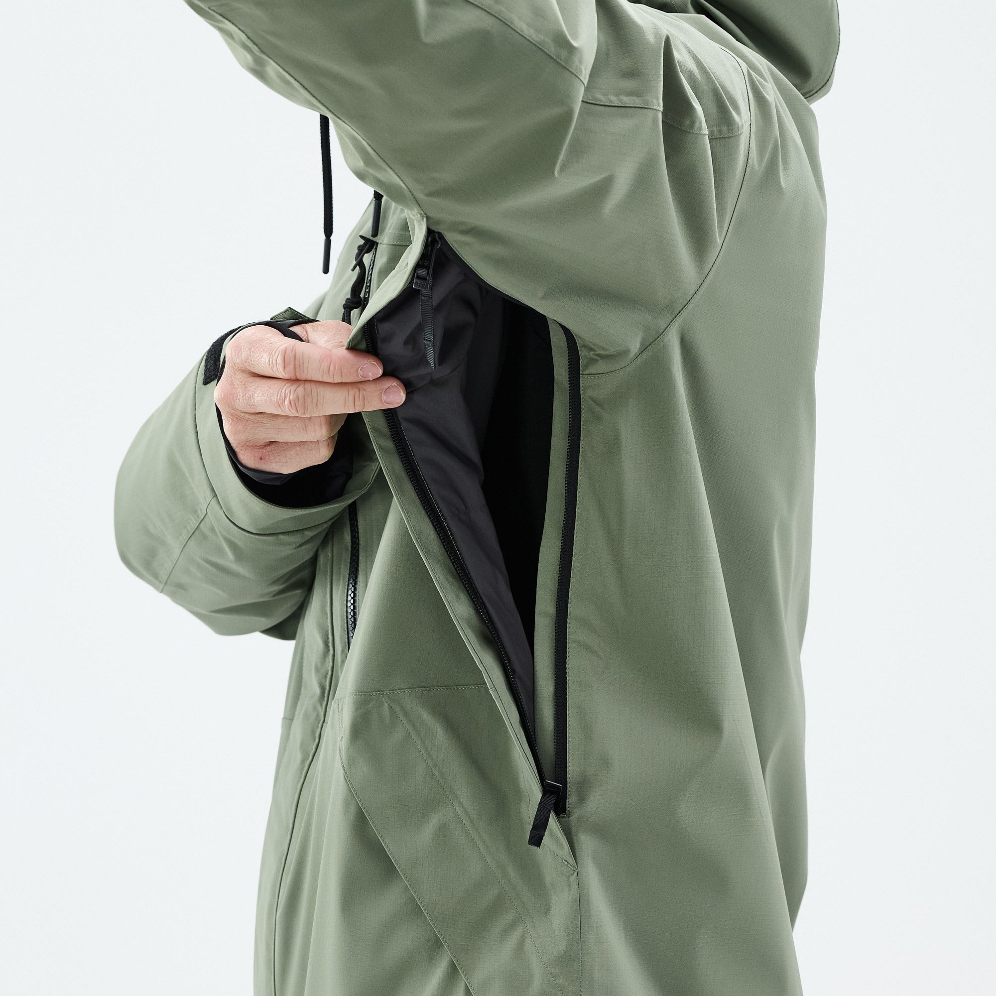 Dope Blizzard Full Zip スノーボードジャケット メンズ Moss Green