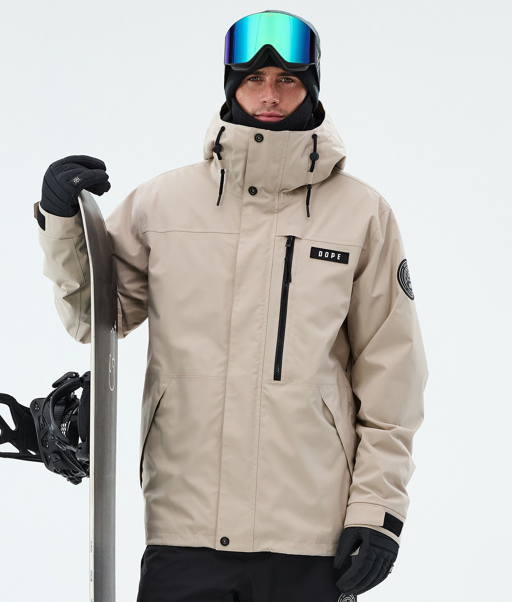Dope Blizzard Full Zip スノーボードジャケット メンズ Sand - サンド