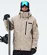 Blizzard Full Zip Snowboard jas Heren Sand
