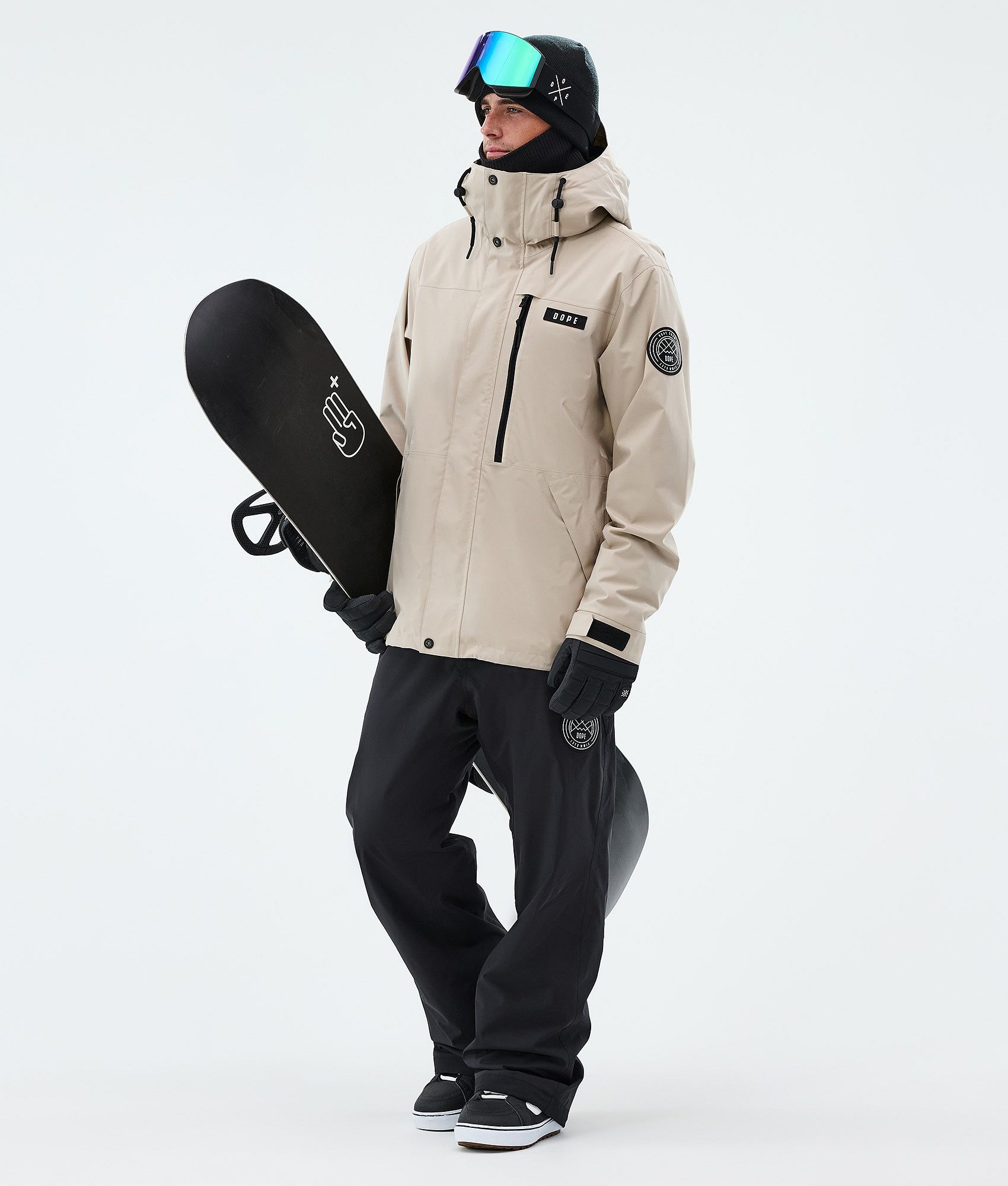 Dope Blizzard Full Zip Snowboard Jacket Men Sand | Dopesnow.com