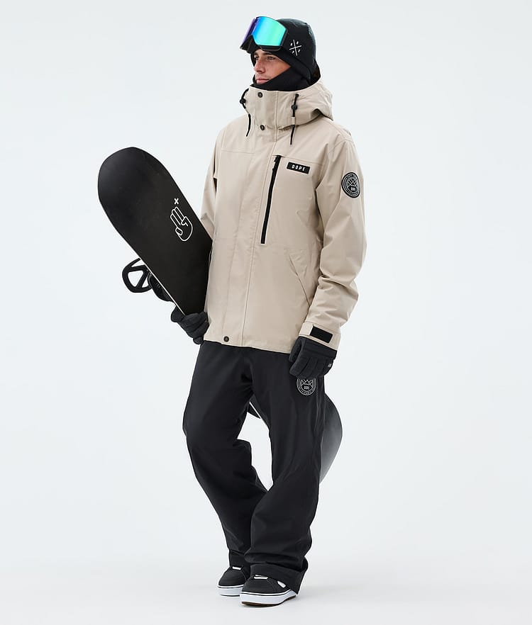 Blizzard Full Zip Snowboard Jacket Men Sand, Image 2 of 9