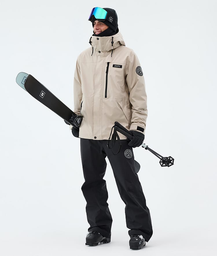 Blizzard Full Zip Ski Jacket Men Sand, Image 2 of 9