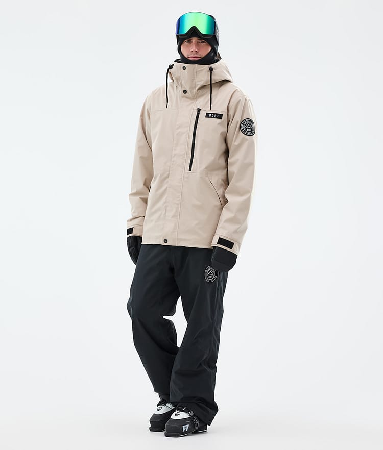Blizzard Full Zip Ski Jacket Men Sand, Image 2 of 9