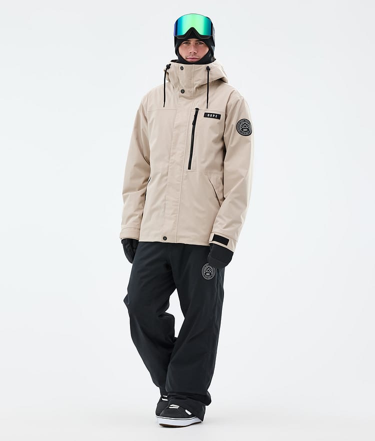 Blizzard Full Zip Snowboard Jacket Men Sand, Image 2 of 9