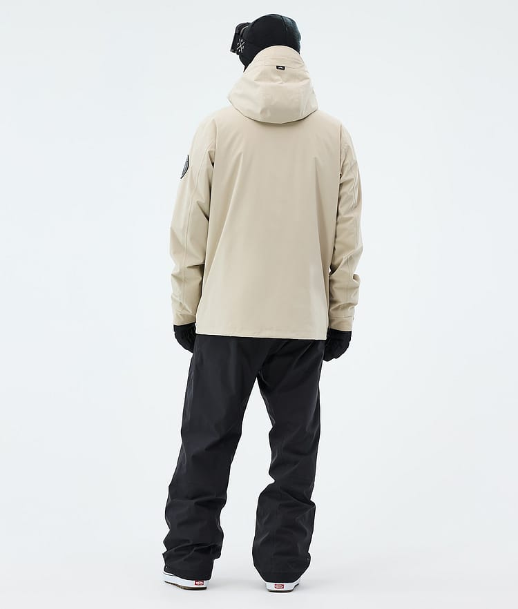Blizzard Full Zip Snowboard Jacket Men Sand, Image 3 of 9