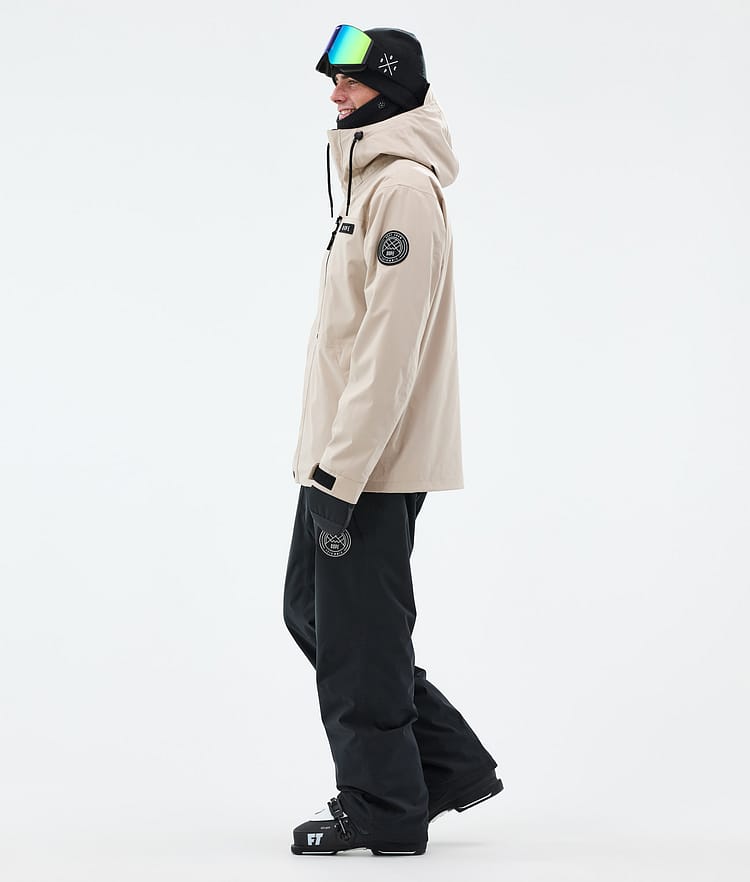 Blizzard Full Zip Ski Jacket Men Sand, Image 3 of 9