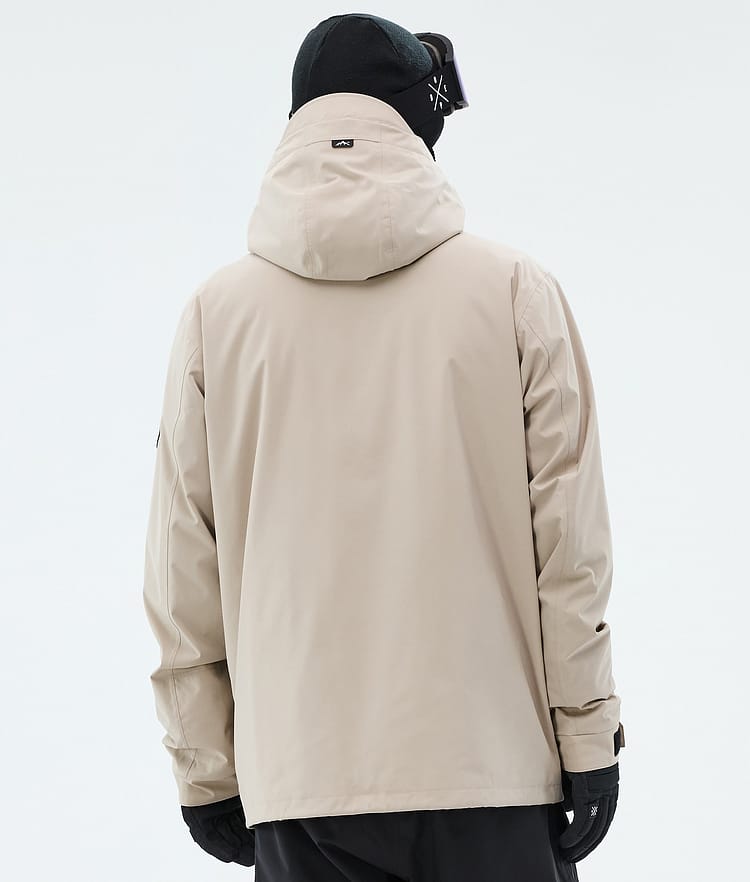Blizzard Full Zip Snowboard Jacket Men Sand, Image 6 of 9