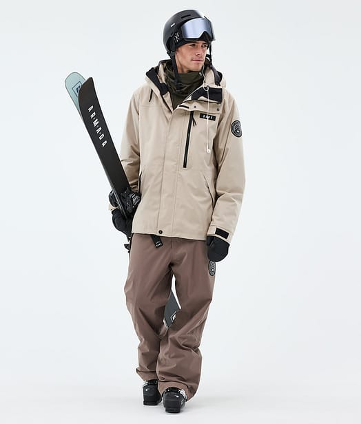 Blizzard Full Zip Outfit Ski Sand/Walnut