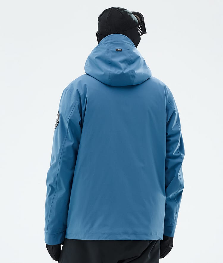 Blizzard Full Zip Veste Snowboard Homme Blue Steel, Image 6 sur 9
