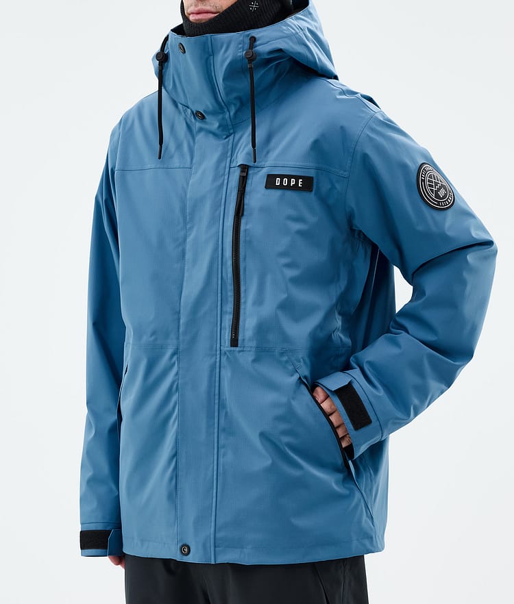 Blizzard Full Zip Veste Snowboard Homme Blue Steel, Image 7 sur 9