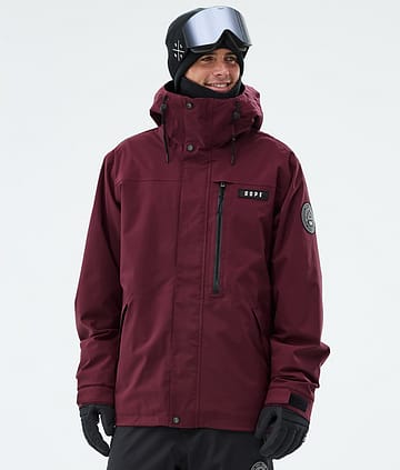 Blizzard Full Zip Snowboard jas Heren Burgundy