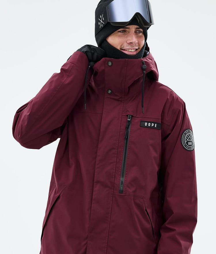 Blizzard Full Zip Veste Snowboard Homme Burgundy, Image 2 sur 10
