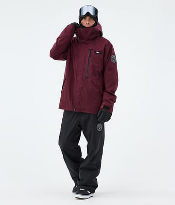 Blizzard Full Zip Outfit de Snowboard Hombre Burgundy/Black