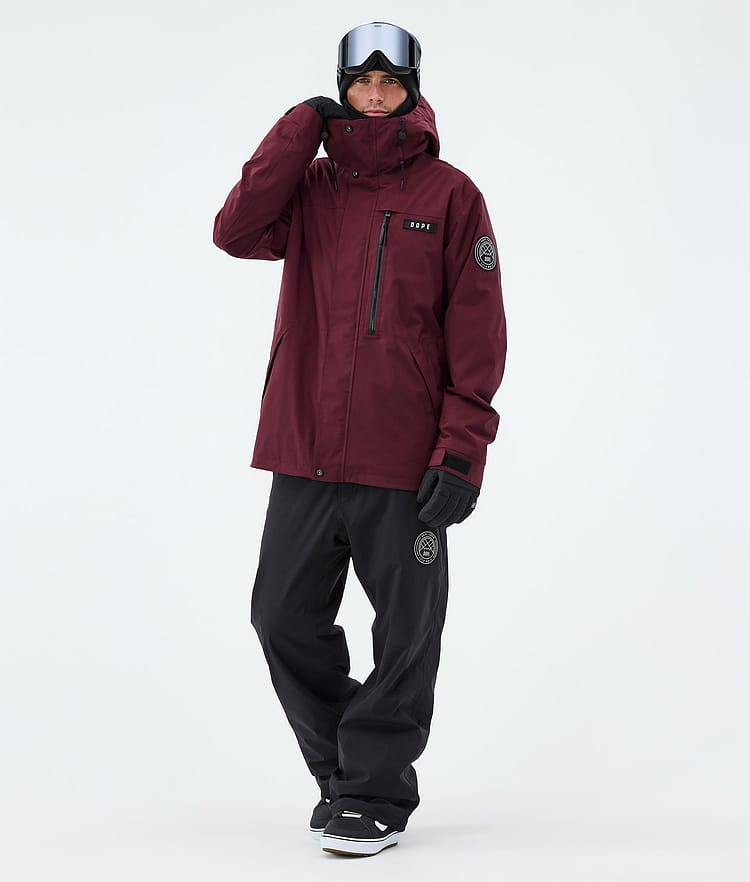 Blizzard Full Zip Snowboard jas Heren Burgundy, Image 2 of 9