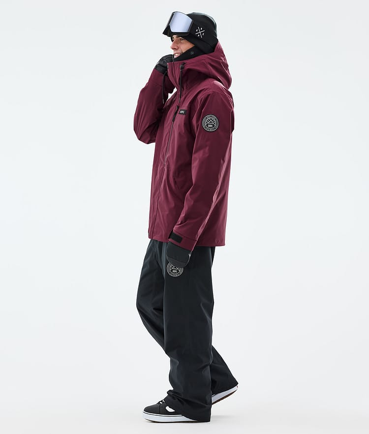 Blizzard Full Zip Veste Snowboard Homme Burgundy, Image 4 sur 10