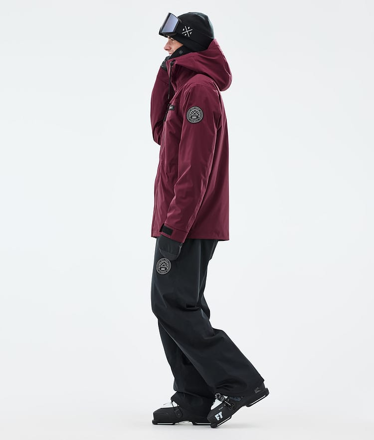 Blizzard Full Zip Ski Jacket Men Burgundy, Image 4 of 10