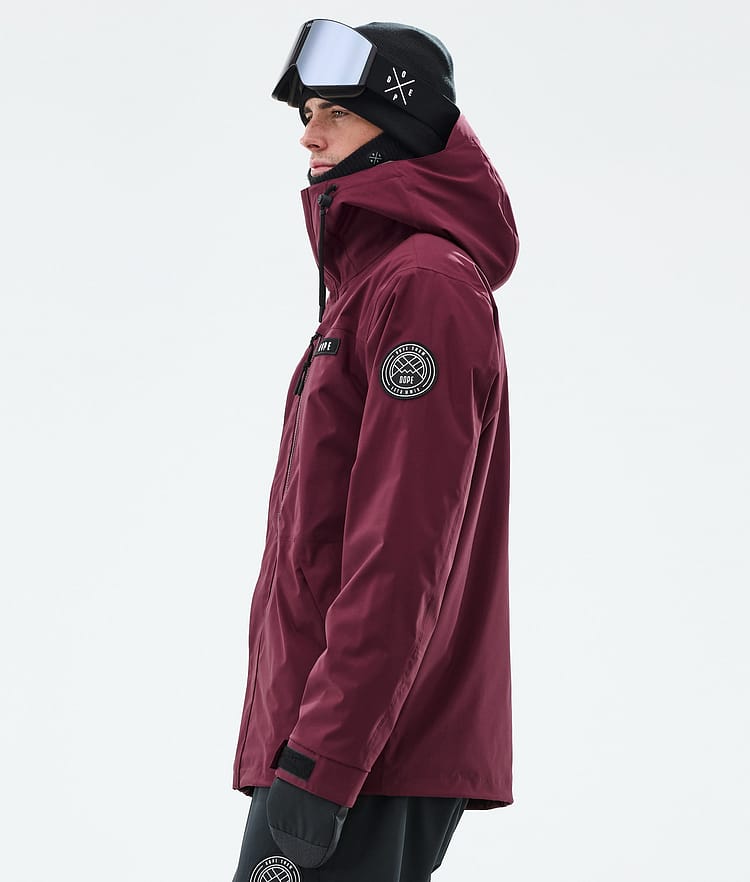 Blizzard Full Zip Veste Snowboard Homme Burgundy, Image 6 sur 10