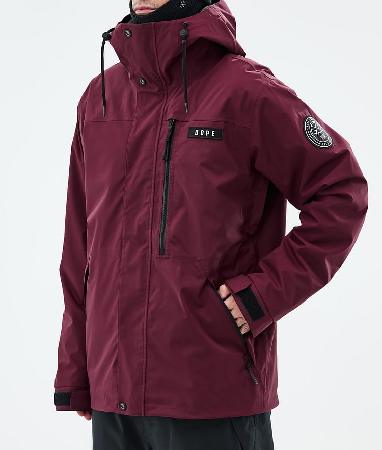 Blizzard Full Zip Veste Snowboard Homme Burgundy, Image 8 sur 10