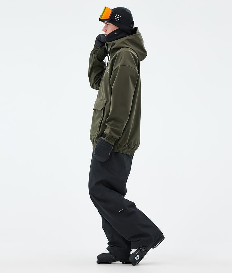 Cyclone Ski Jacket Men Olive Green, Image 3 of 8